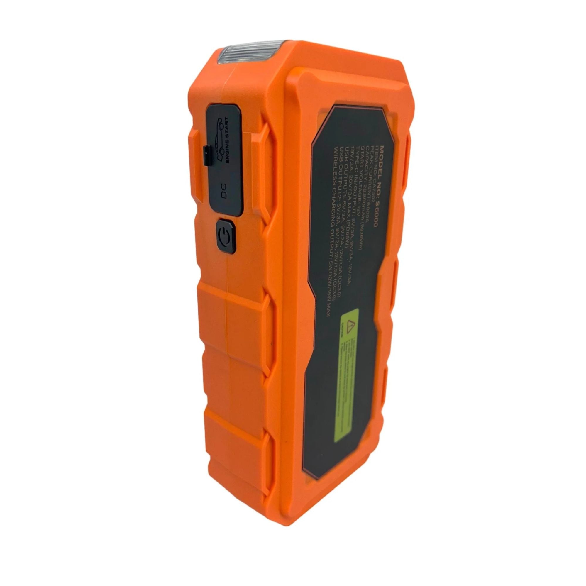 Wildtrak Heavy-Duty 6000A 26800mAh HP Lithium Car & 4WD Jump Starter (Petrol & Diesel)