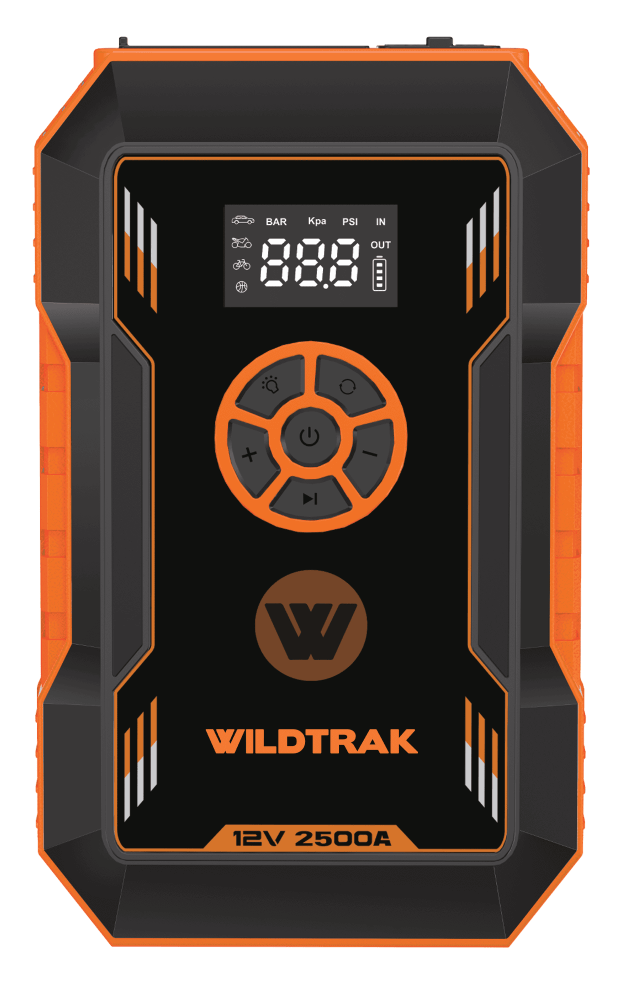 Heavy Duty 2500A Lithium Jump Starter 12000mAh with 150 PSI Tyre Compressor - Wildtrak Leisure Australia
