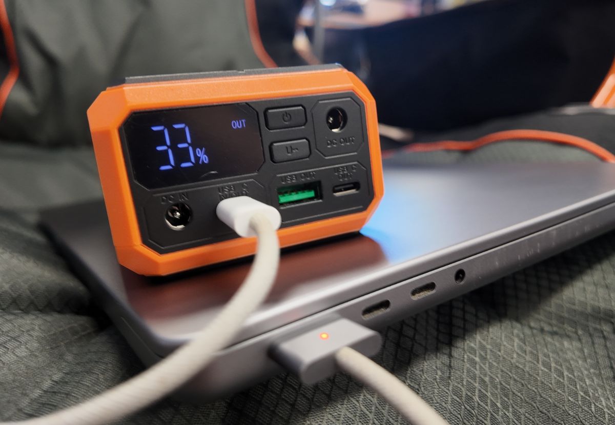 Power Tank Buddy Mini Portable Power Station | 27Ah Lithium-Ion Battery | Compact Power Supply for Camping, Travel & Emergency Use