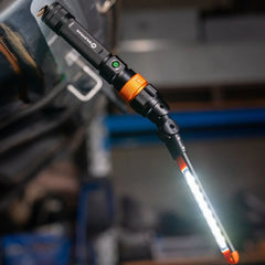 Wildtrak 3 in 1 Rechargeable Multi Light (Flashlight, Worklight, & Gooseneck Light)