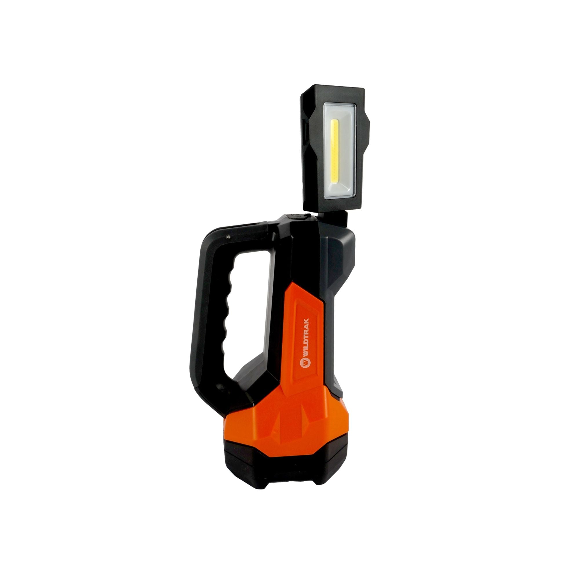 Wildtrak 1000L Rechargeable Handheld Flashlight with Flexi COB Light, 9 Light Mode