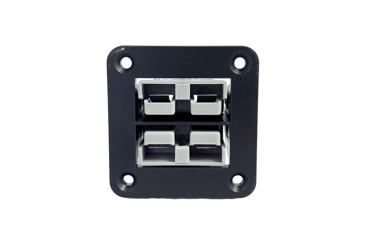 Twin Panel Mount 50A Anderson Connector