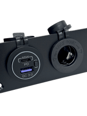 Panel Mount with USB C PD Charger 50A Anderson Connector