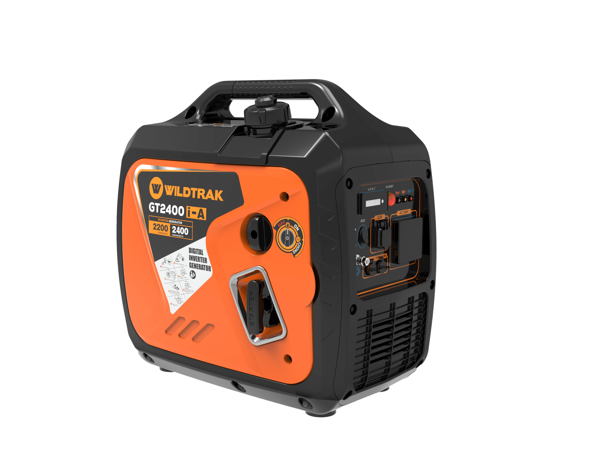 Wildtrak GT2400 i-A Pro Silent Inverter Generator | 2.4KW | 2400W Portable Power Station