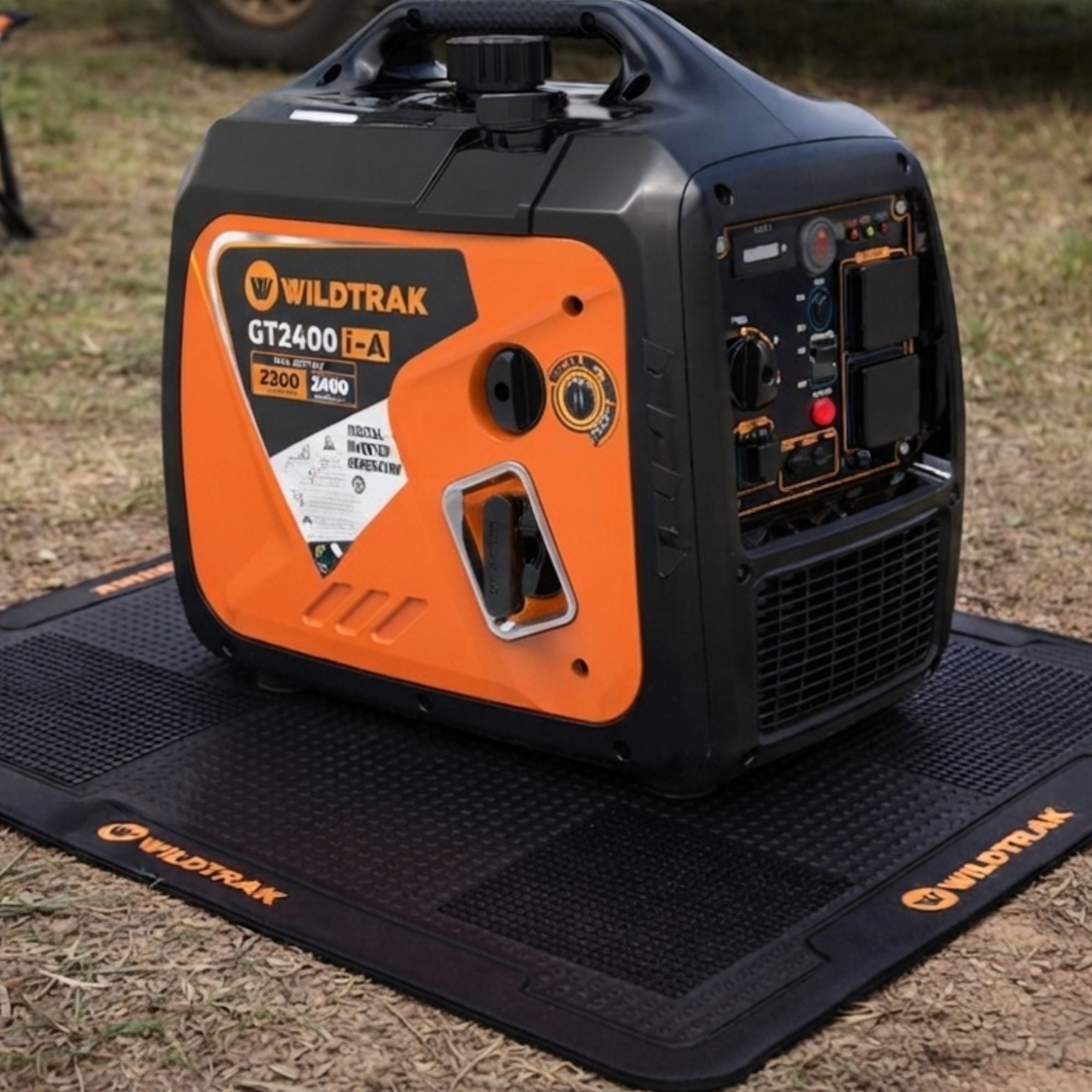 Wildtrak Non-slip Generator Anti-vibration Mat 750 x 580mm