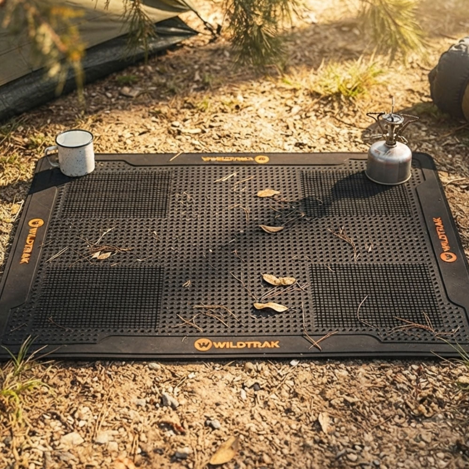 Wildtrak Non-slip Generator Anti-vibration Mat 750 x 580mm