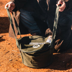 Wildtrak 2 Quart Canvas Camp Oven Bag with Carry Handles