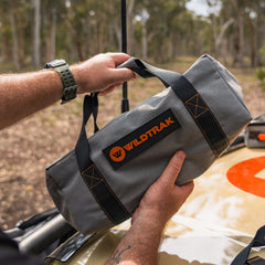 Wildtrak Medium Heavy-duty 400GSM Ripstop Canvas Peg Bag with Handles 35x15x13cm