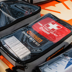 Wildtrak Heavy-duty Large Extra Height Clear Top Storage Bag with Divider & Handles 45x20x19cm