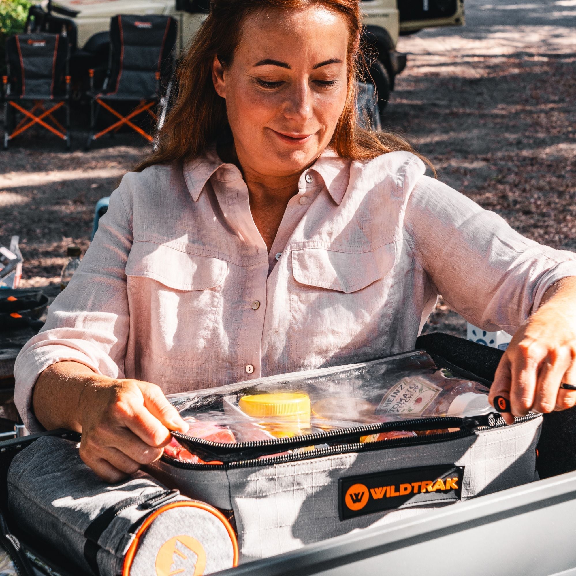 Wildtrak Heavy-duty Medium Clear Top Storage Bag with Handles 32x20x10cm