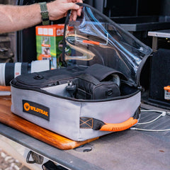 Wildtrak Heavy-duty Large Clear Top Storage Bag with Handles 35x25x13cm