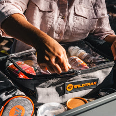 Wildtrak Heavy-duty Large Clear Top Storage Bag with Handles 35x25x13cm