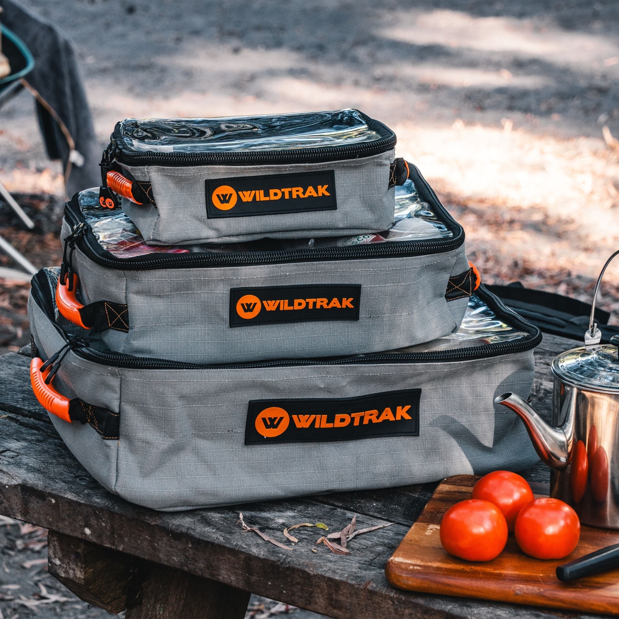 Wildtrak Heavy-duty Large Clear Top Storage Bag with Handles 35x25x13cm