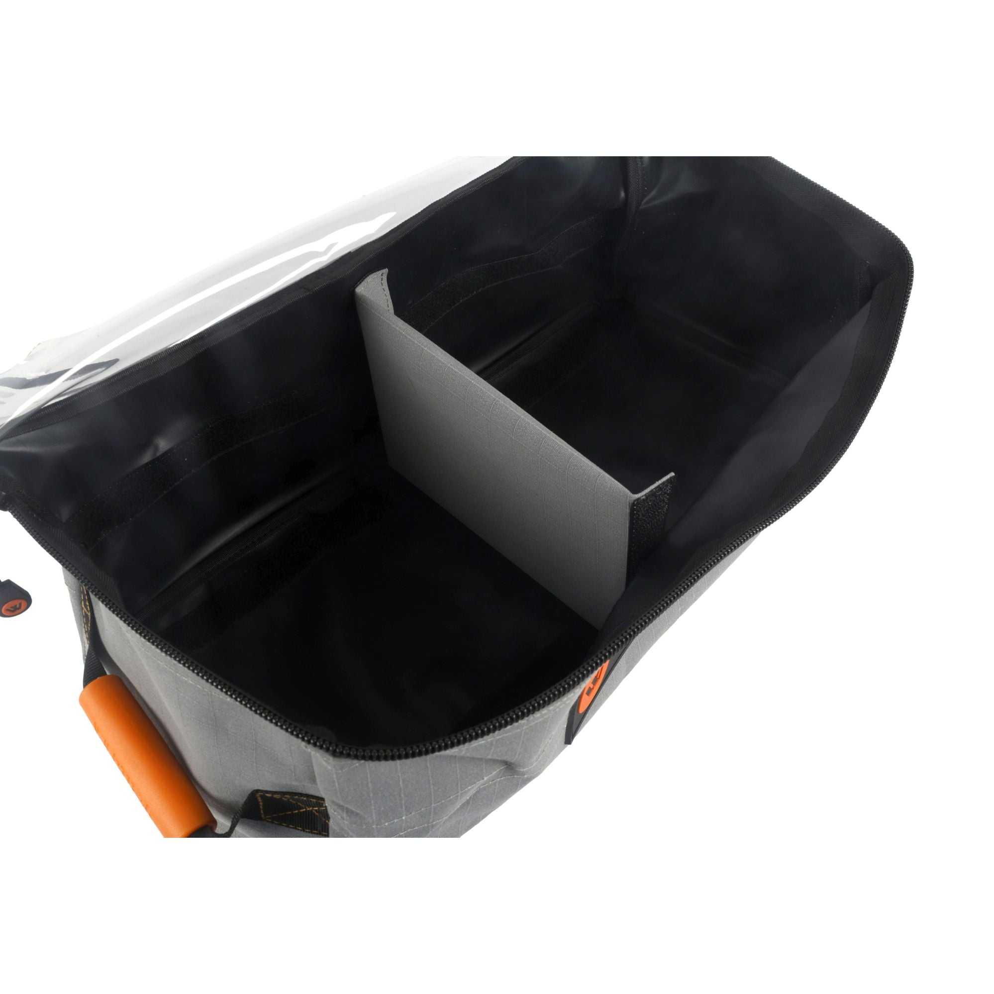 Wildtrak Heavy-duty Large Extra Height Clear Top Storage Bag with Divider & Handles 45x20x19cm