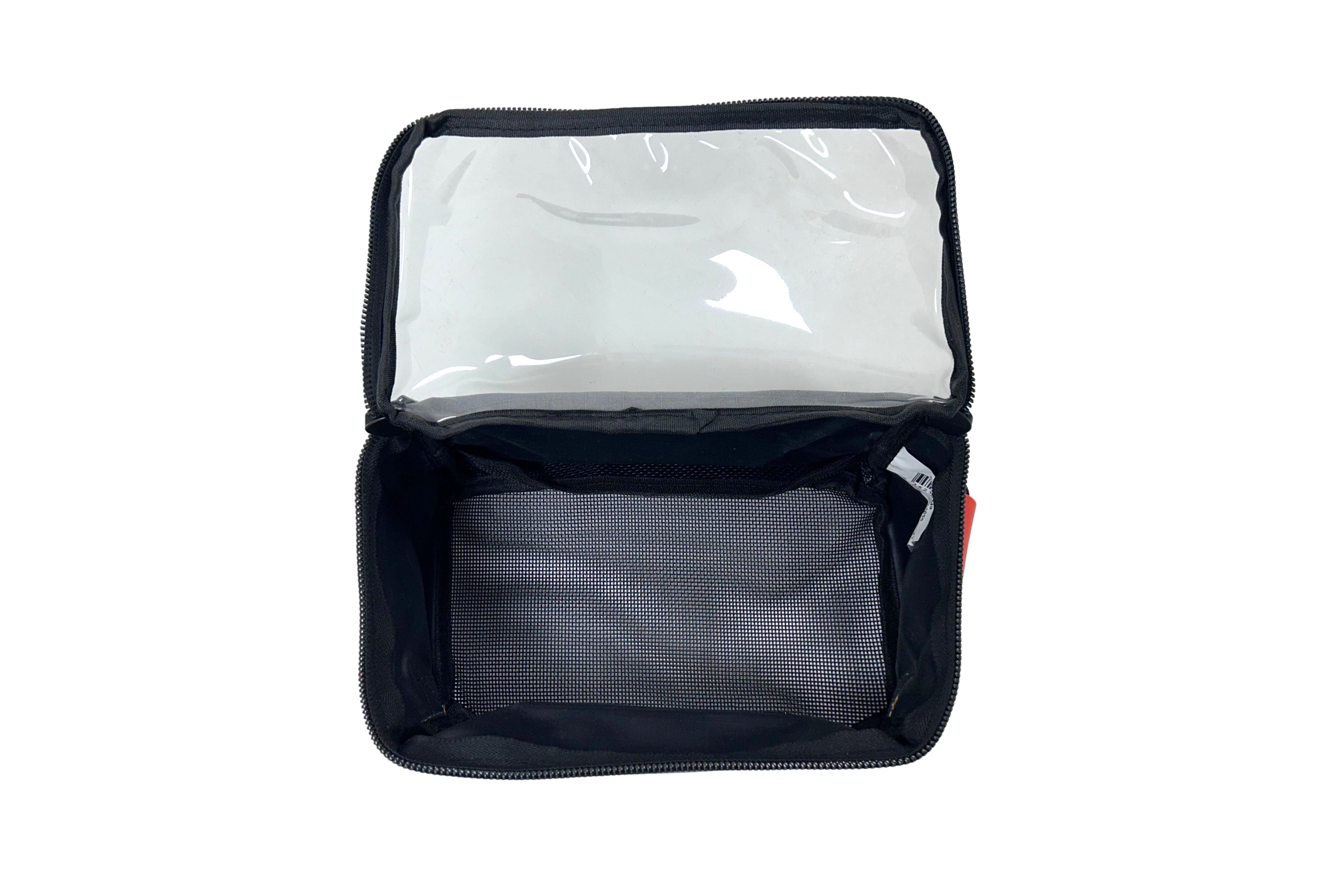 Small Mesh Base Extra Height Canvas Clear Top Storage Bag | Heavy-Duty 400gsm Ripstop Canvas with Handles | 4WD & Camping Gear Storage