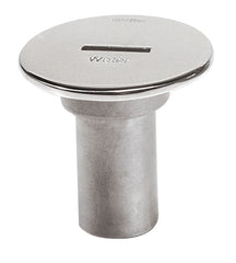 VETUS Deck entry "WATER", stainless steel (AISI 316) for hose Ø 38 mm, cover Ø 87 mm, slotted, L= 82.5 mm  CAPW38S