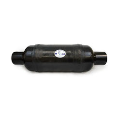 CENTEK Vernatone Round Mufflers, 2.50" Inlet/Outlet x 21.62" Length, 40 HP Diesel, 110 HP Gas