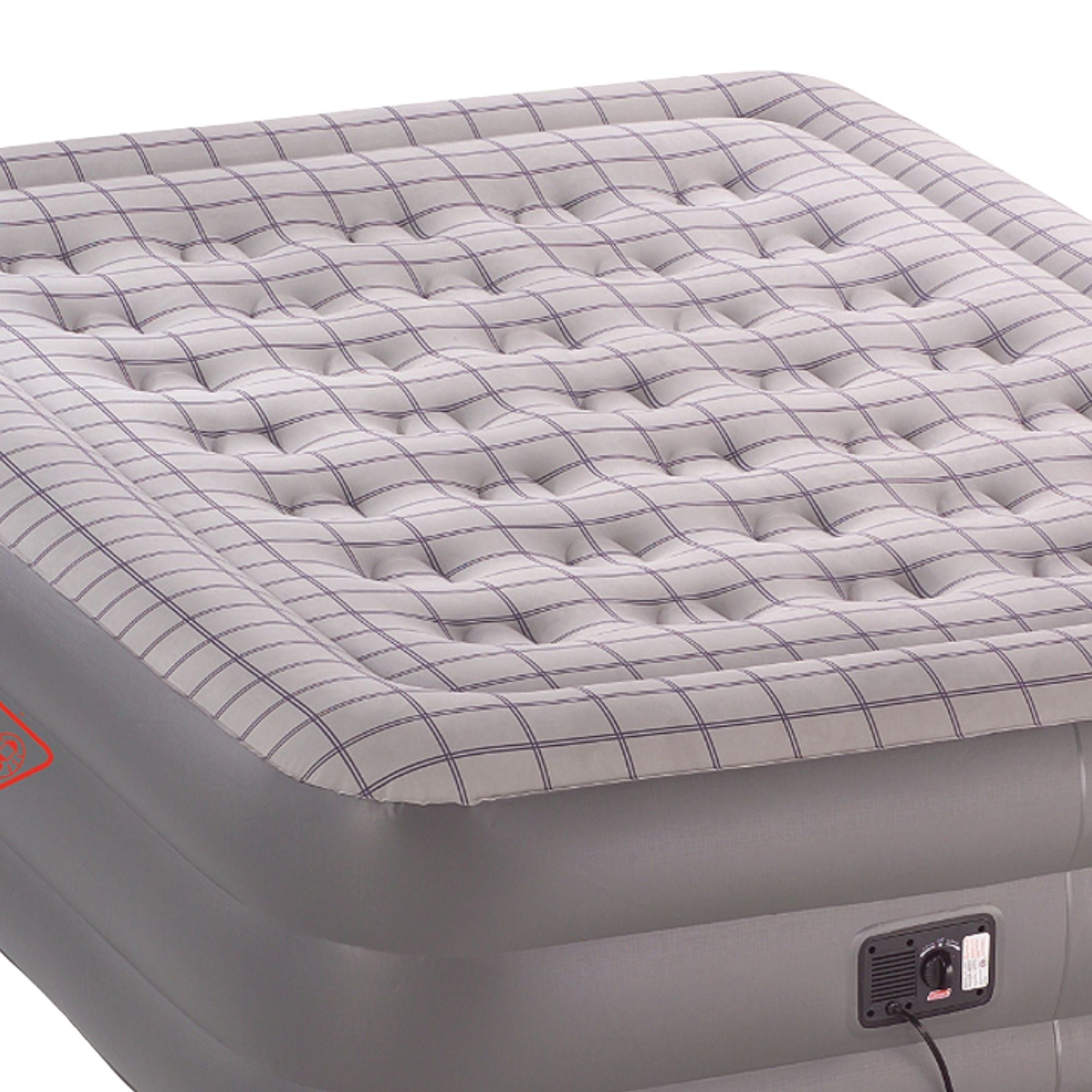 Coleman Queen Double Height Quickbed Air Mattress with Built-in Pump 198 x 152 x 45cm