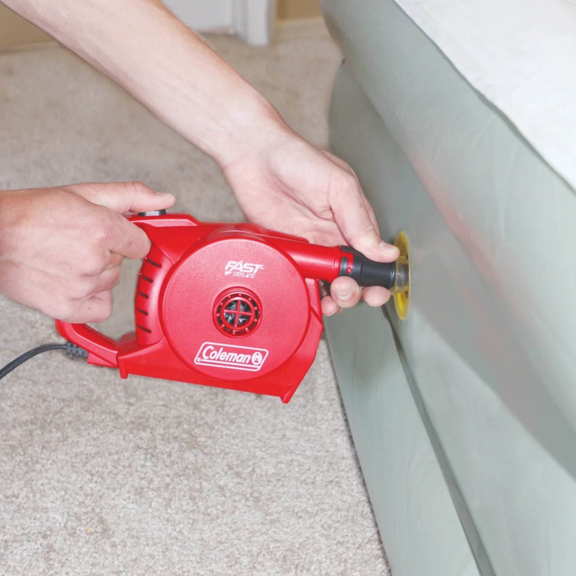 Coleman 240V Quickpump Air Pump Super Powerful with Attachments
