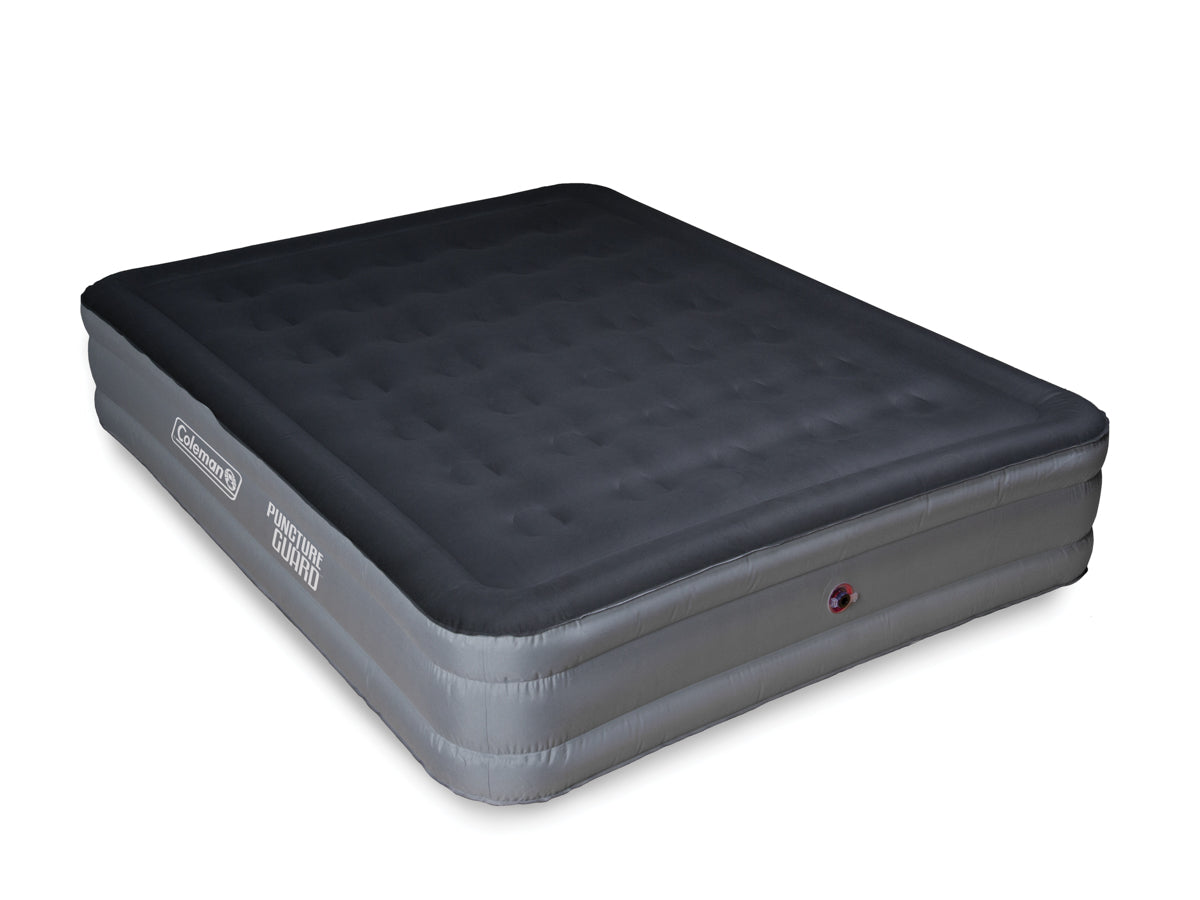 Coleman™ All Terrain Queen Air Mattress, Double Height, Coil Construction, Puncture Guard Bonded Fabric