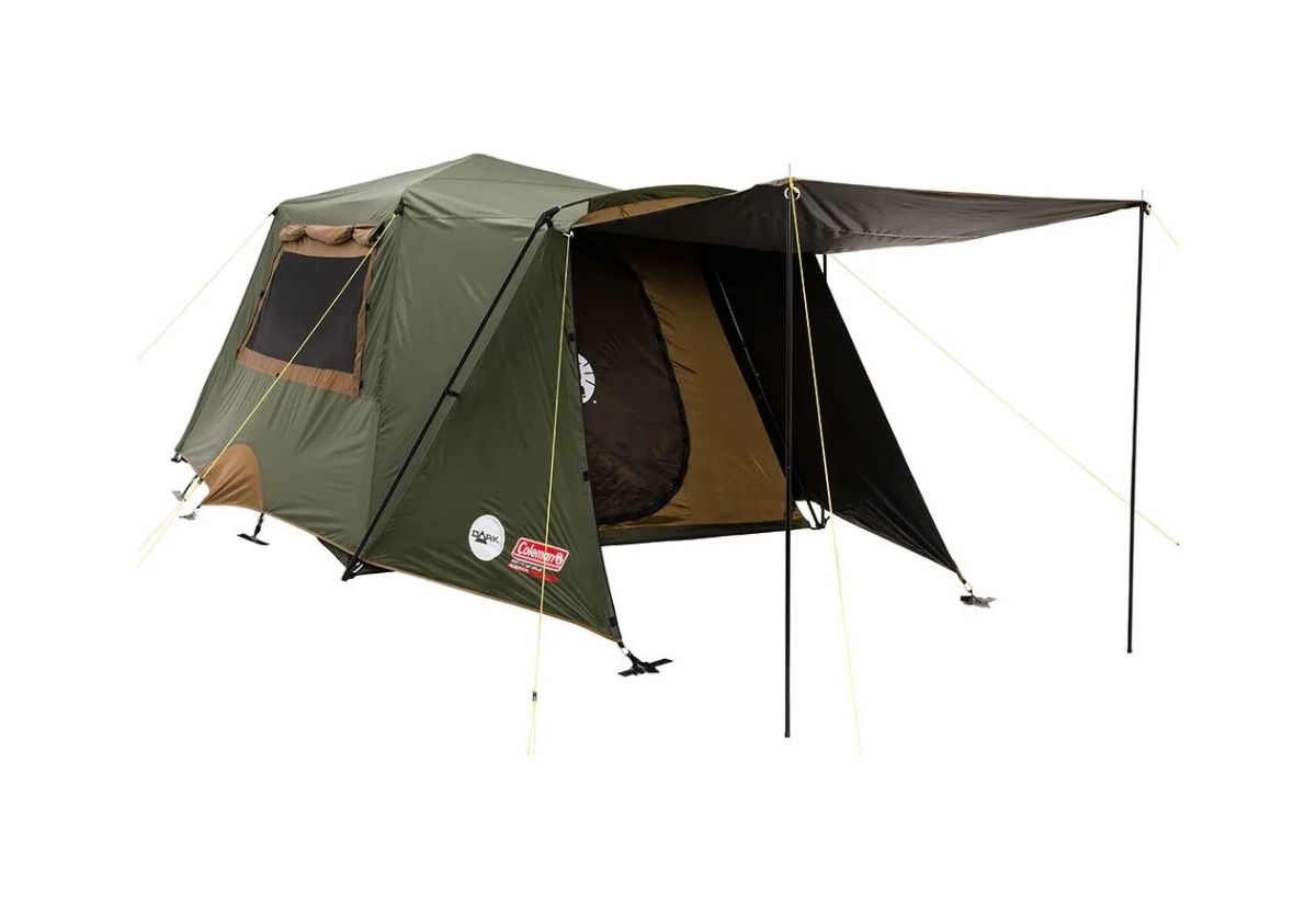 6p Northstar Series Instant Up Tent, Rip Stop Fabric, 2 Minute Setup, Darkroom Technology, Weathertec™ System, Integrated Strip Light