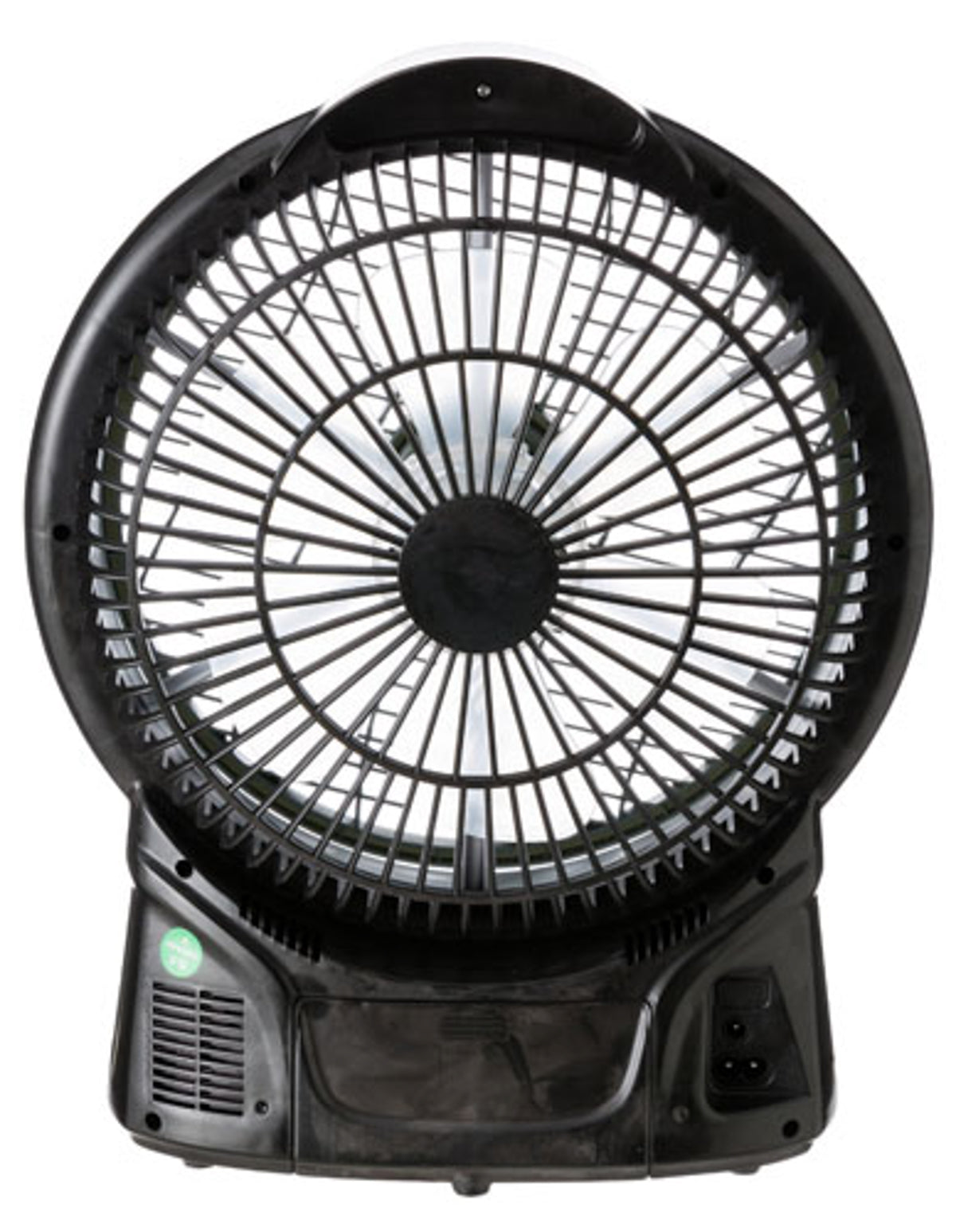 Coleman™ 240V/12V Rechargeable Lithium Ion Fan with LED Lights 8 Inch/20cm