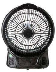 Coleman™ 240V/12V Rechargeable Lithium Ion Fan with LED Lights 8 Inch/20cm