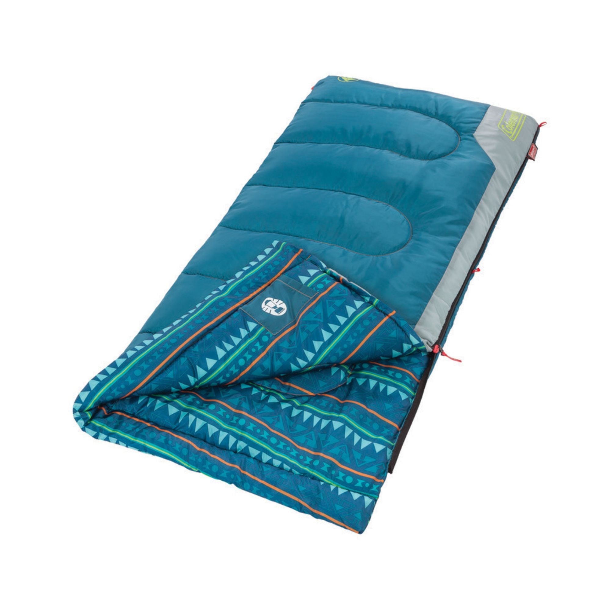 Coleman 10°C Temp Rating Youth Sleeping Bag, Glow in the Dark