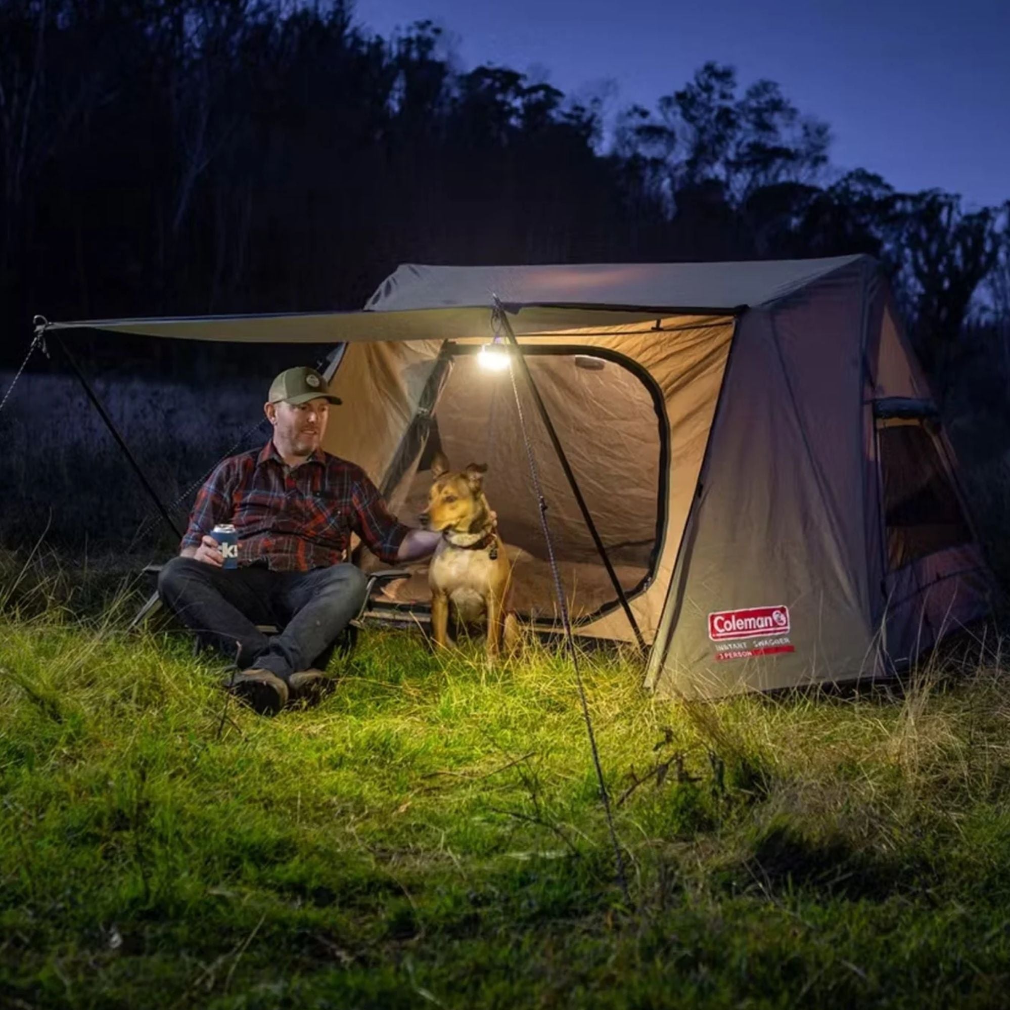 Coleman 3P Swagger Series XL Tent, Weathertec System