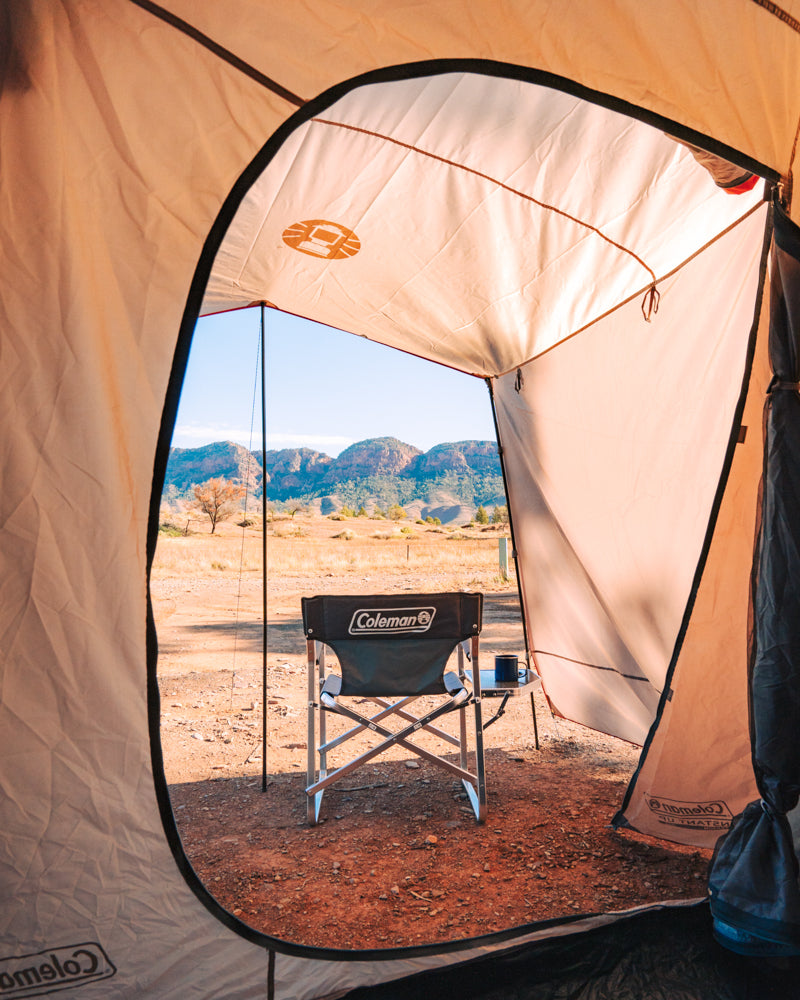 Coleman™ Silver Series Evo Instant Up 4 Person Tent, WeatherTec™ System, Welded Corners, Vented, Large Windows, Heavy Duty Carry Bag