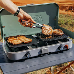 Coleman 2pc Cascade Stove Grill & Griddle Accessory