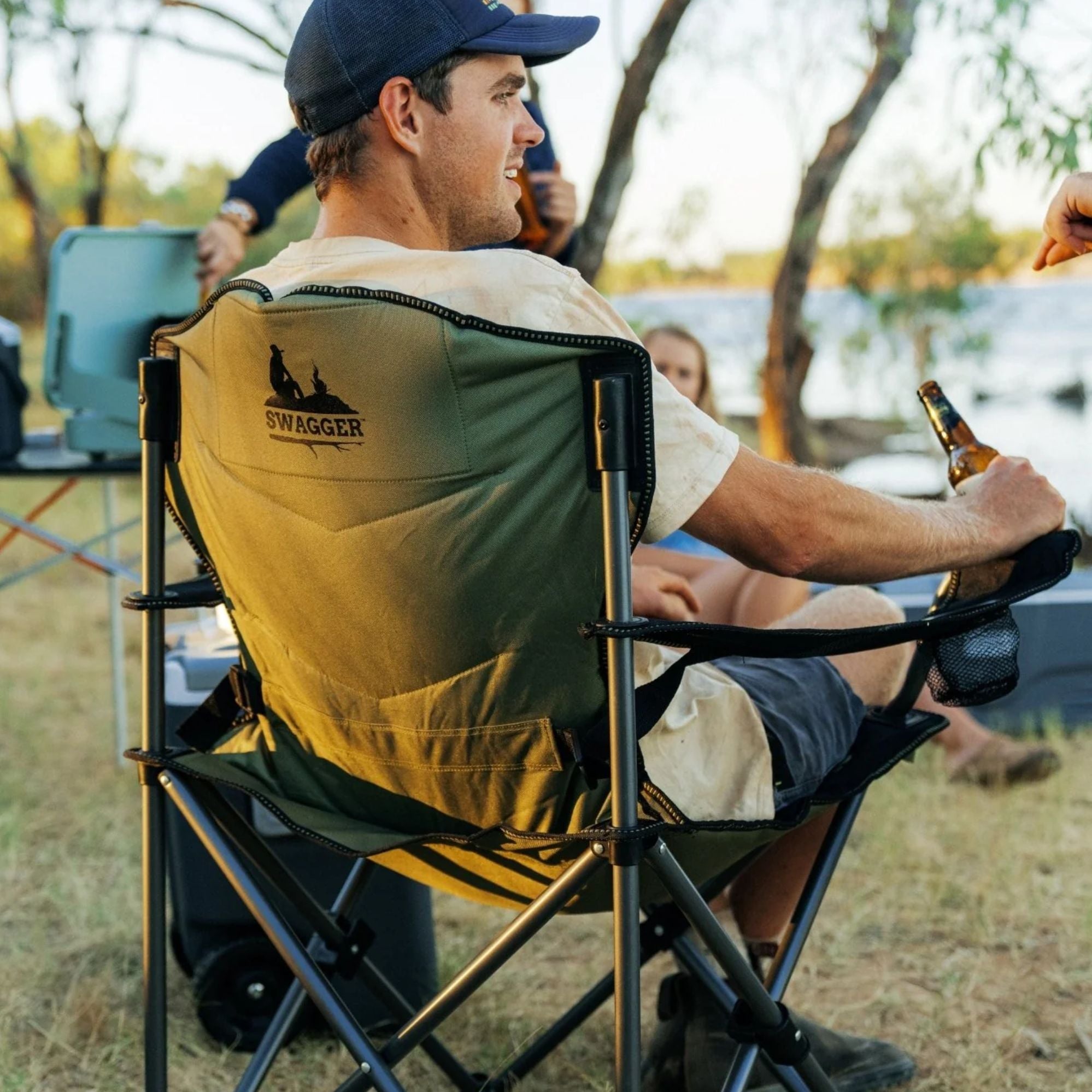 Coleman 250 Plus Quad Fold Chair Swagger Extra Wide