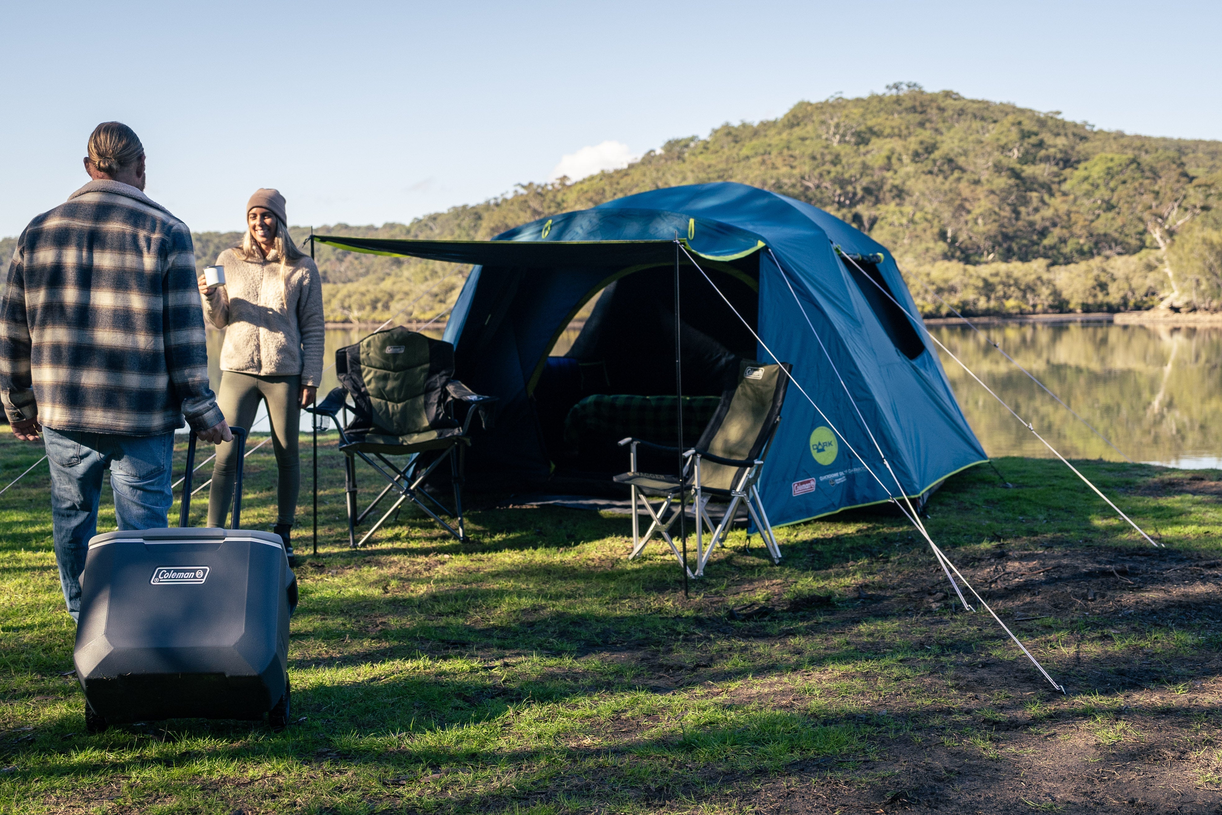 DAINTREE 57L WHEELED HARD COOLER