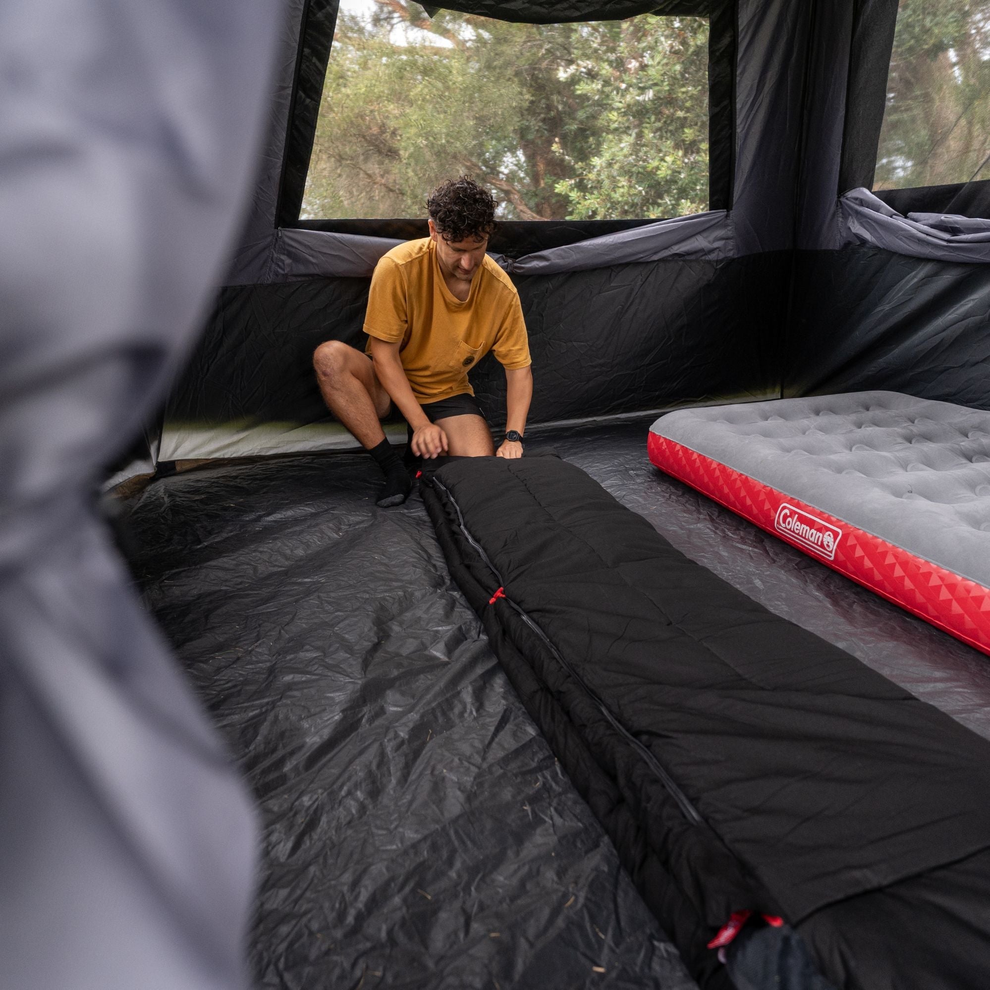 Coleman Pilbara C-7 Hooded Sleeping Bag, -7°C Rated