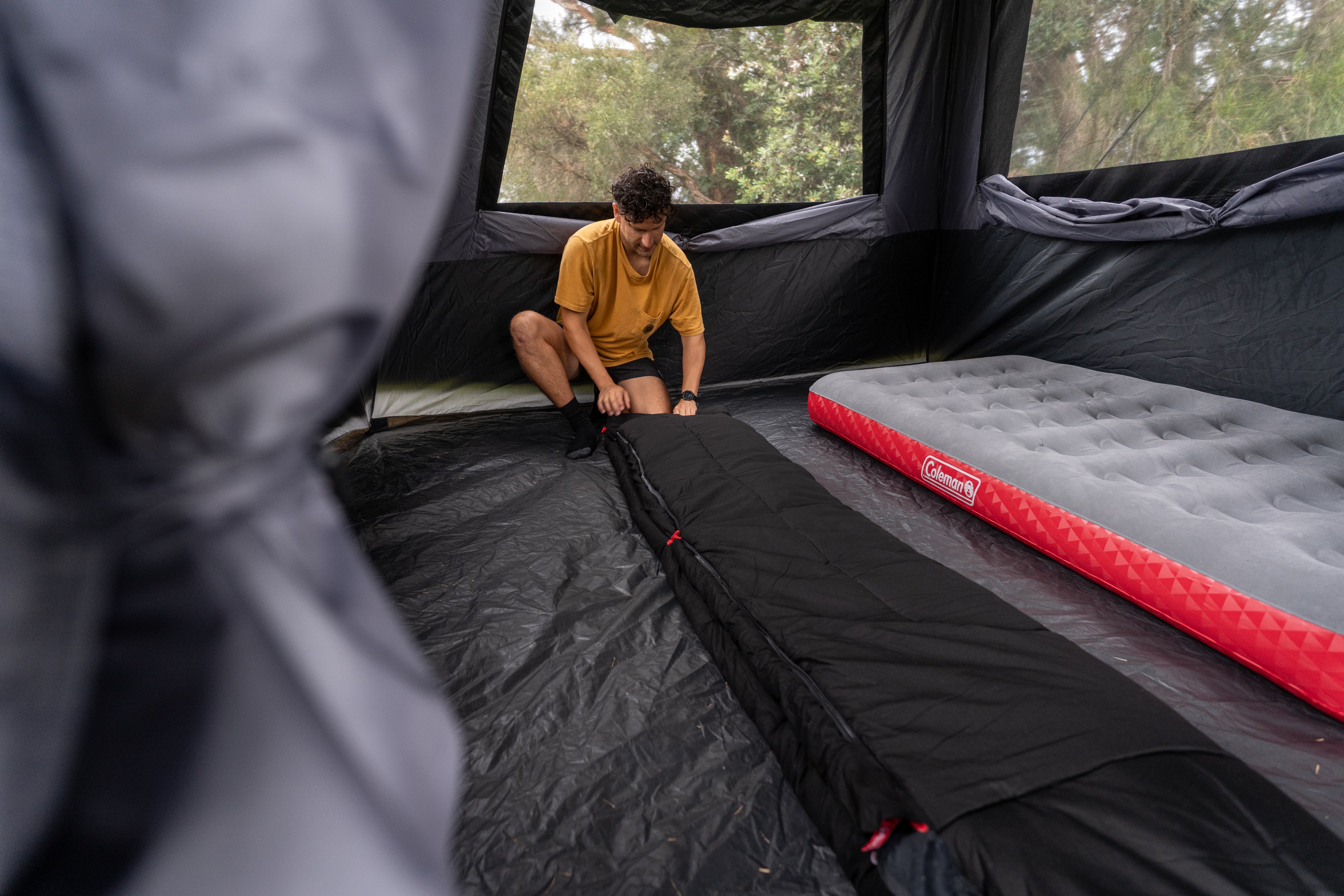 Coleman Pilbara C-7 Hooded Sleeping Bag, -7°C Rated