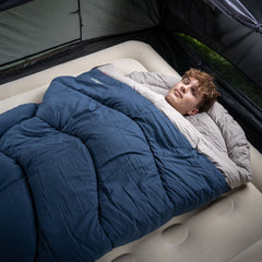 Coleman Mudgee C-3 Tall Warm Hooded Sleeping Bag, -3°C Rated
