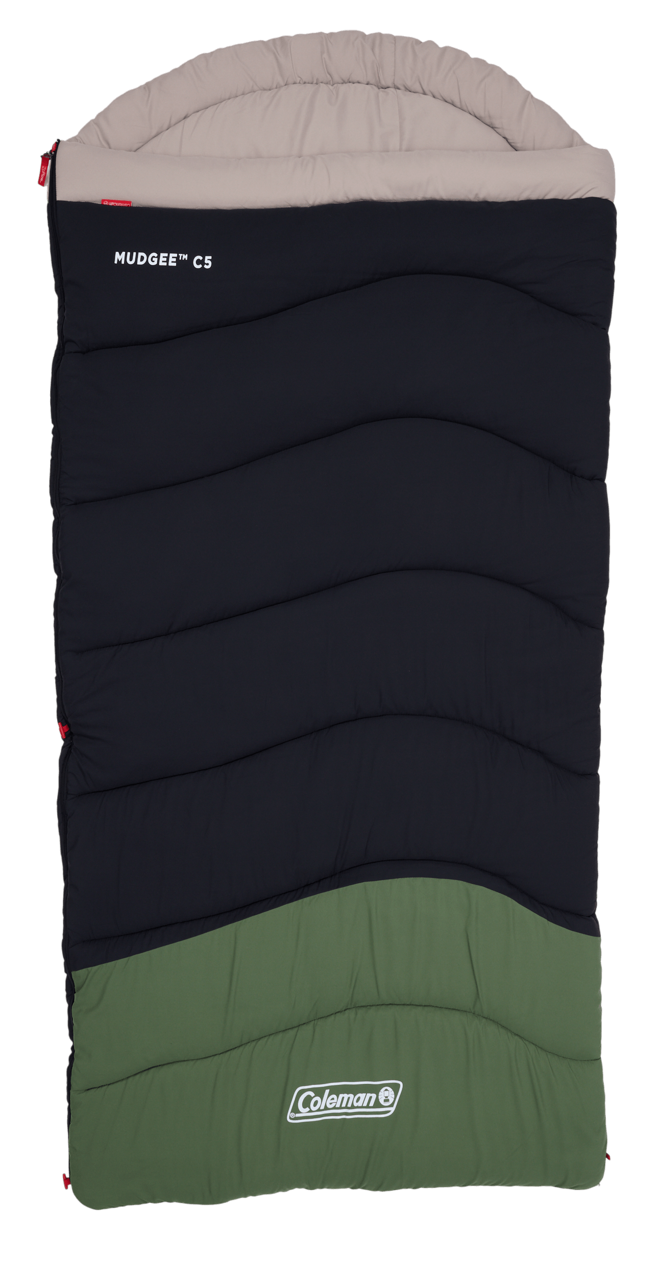 Coleman Mudgee Tall Lightweight Hooded Sleeping Bag, +5°C Rated