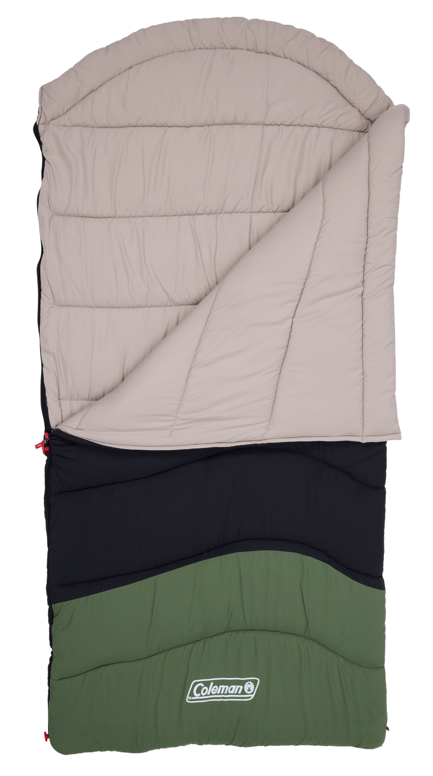 Coleman Mudgee Tall Lightweight Hooded Sleeping Bag, +5°C Rated