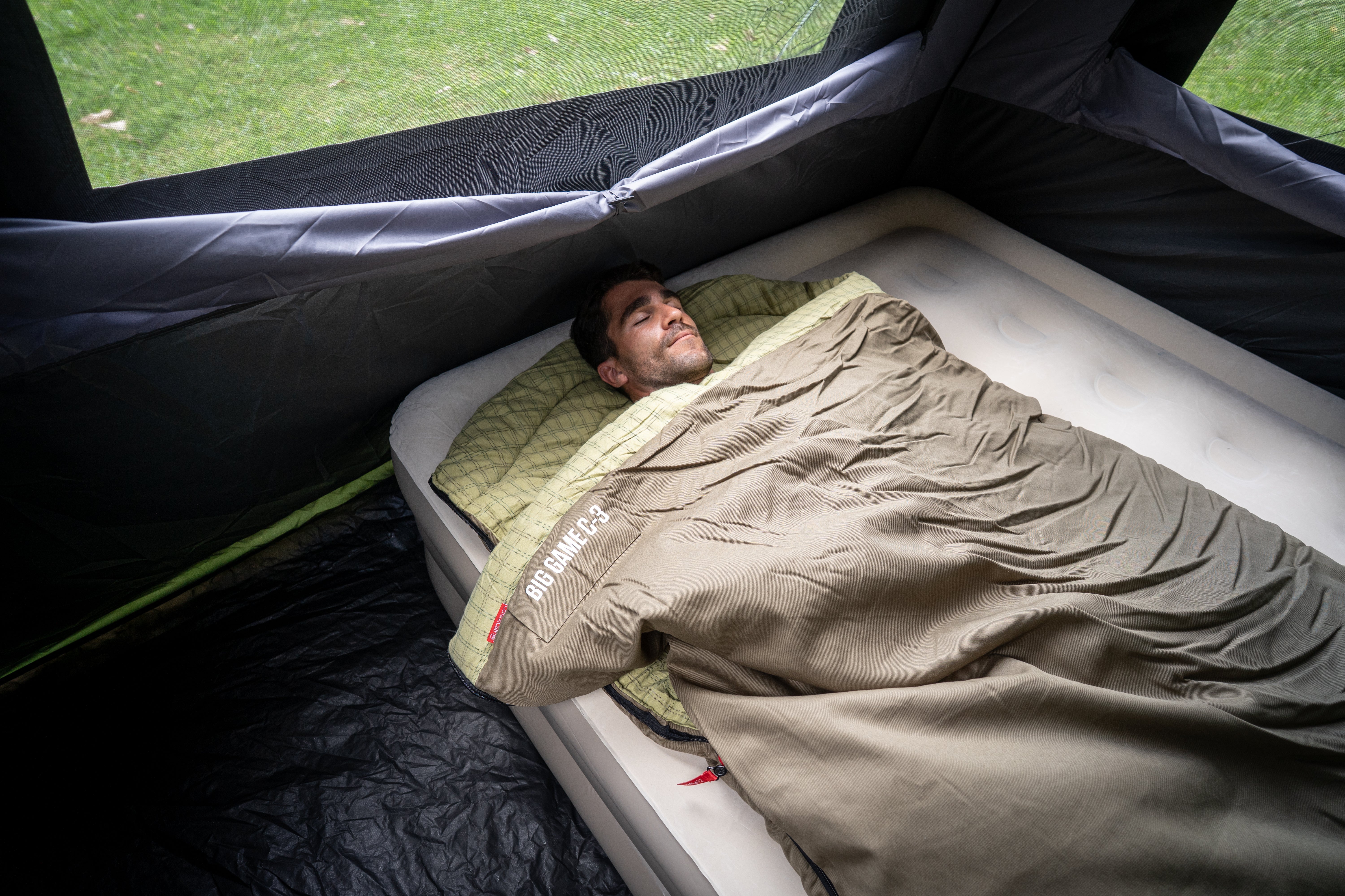 Coleman Big Game C-6 Extra-Large Hooded Sleeping Bag, -6°C Rated