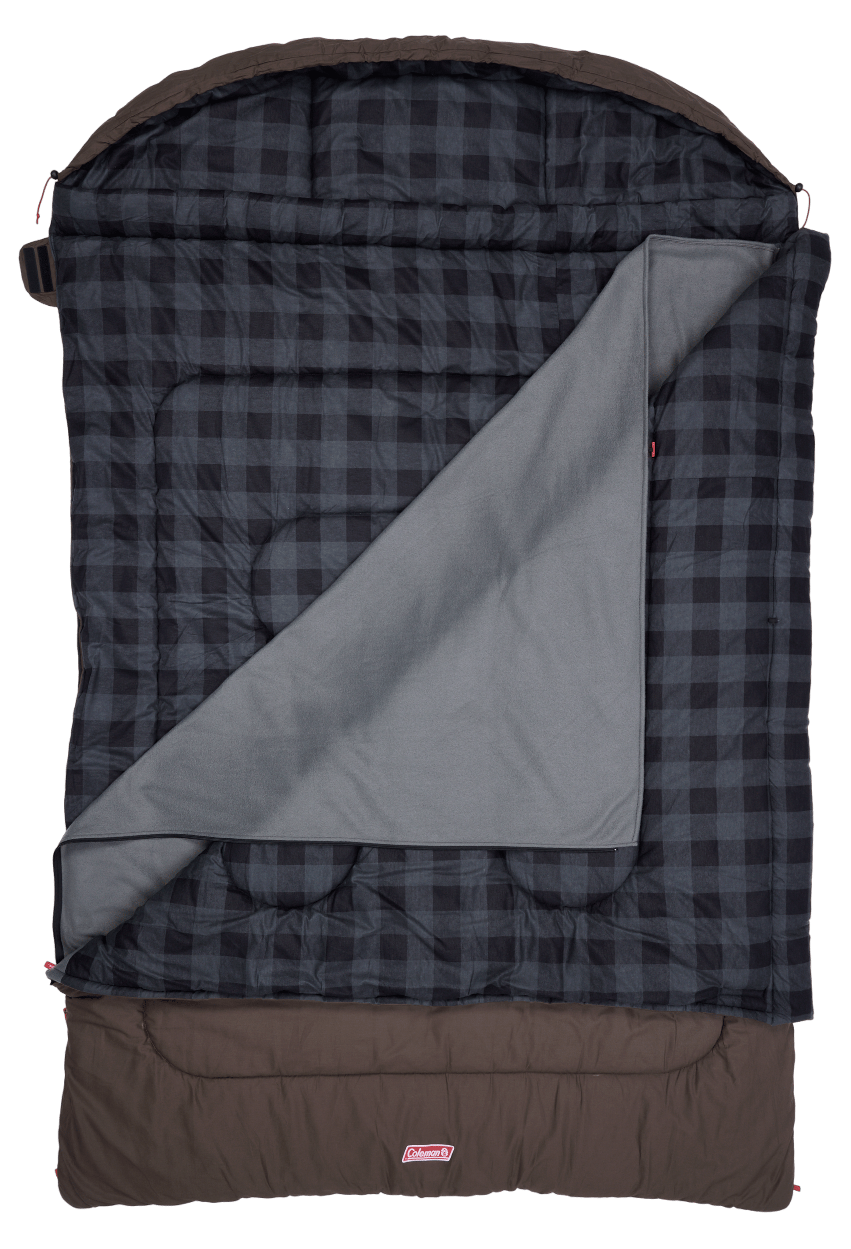 Coleman Pilbara C-7 Double Wide Hooded Sleeping Bag, -7°C Rated
