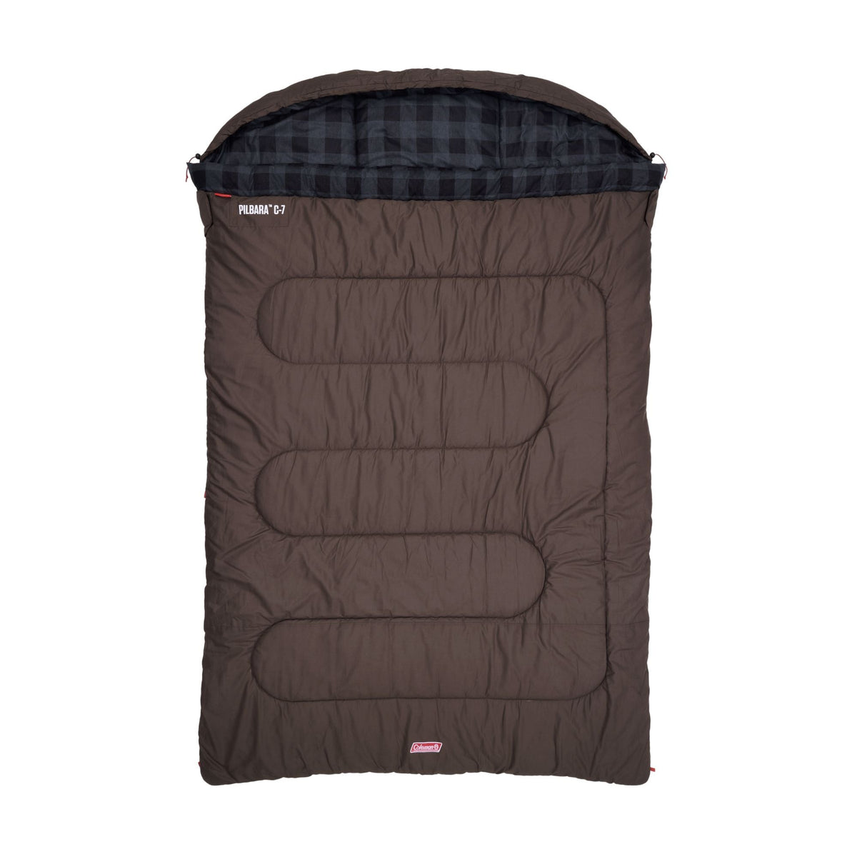 Coleman Pilbara C-7 Double Wide Hooded Sleeping Bag, -7°C Rated