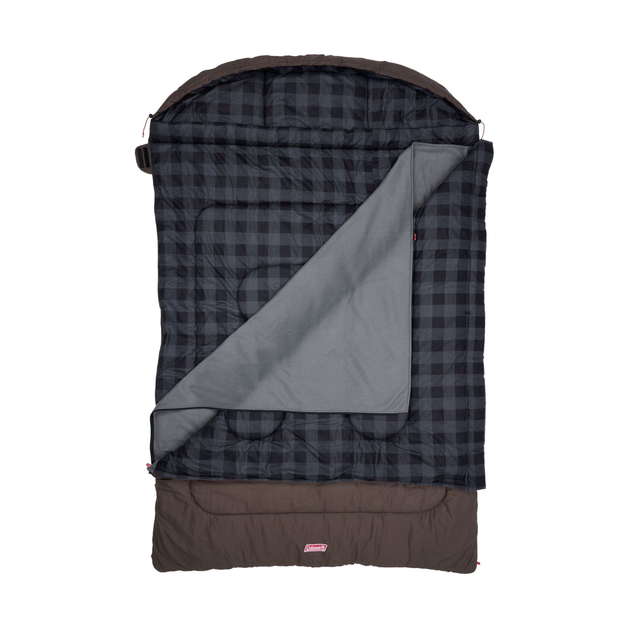 Coleman Pilbara C-7 Double Wide Hooded Sleeping Bag, -7°C Rated