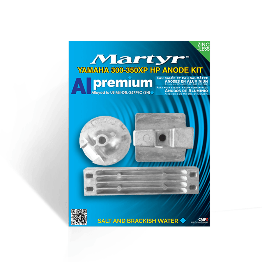 Martyr Aluminium Anode Kit Yamaha 300-350XP HP CMY300350XPKITA