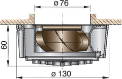 VETUS Electric ventilator 12 V FAN12