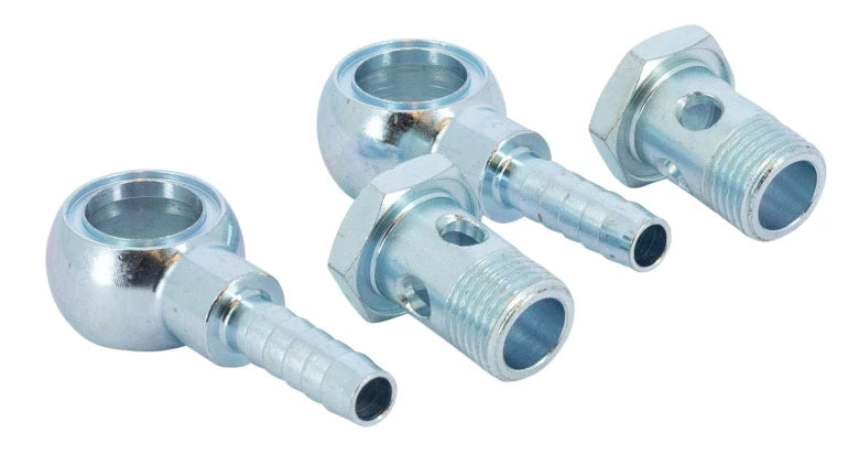 VETUS Connection set for single fuel filter, Ø 8 mm hose, angled FFS0890