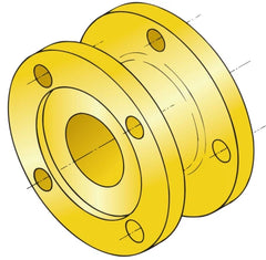 VETUS Adapter flange for Yanmar KM4A, KM4A1, KMH4A, KBW20-1, KBW21 and Kanzaki KC180 FLANGE3