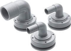 VETUS Hose connection, Ø 19 mm, right angle, for flexible tanks FT19B