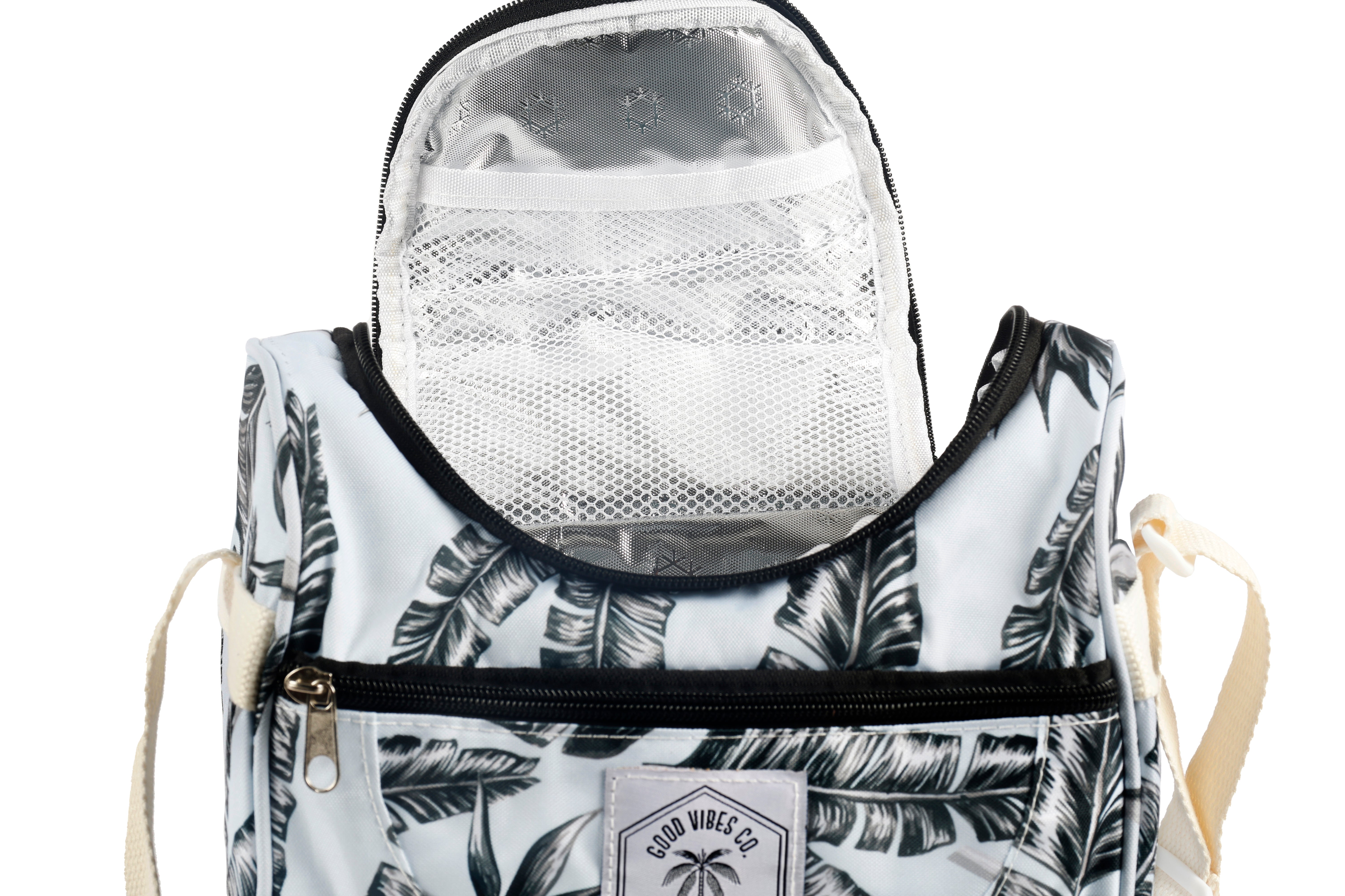 Good Vibes™ Lunch Cooler Companion, Removable Shoulder Strap, Zipped Storage Pocket - Sorrento