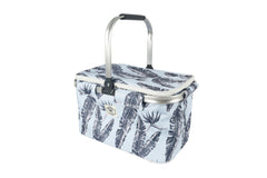 Good Vibes™ Insulated Market Cooler Bag, Aluminium Frame, Fully Zipped, Collapsible - Sorrento