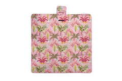 Tropicana Premium Picnic Mat Blanket, 2x2m, Waterproof Base, Carry Strap, Storage Pocket, 4 Ground Pegs